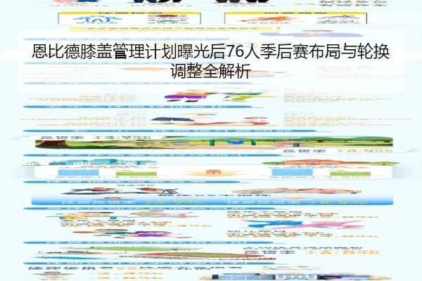 恩比德膝盖管理计划曝光后76人季后赛布局与轮换调整全解析